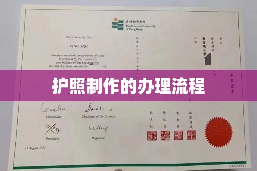 安源护照制作的办理流程