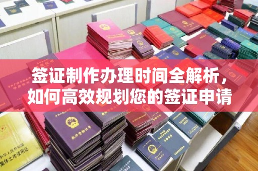 安源签证制作办理时间全解析，如何高效规划您的签证申请流程